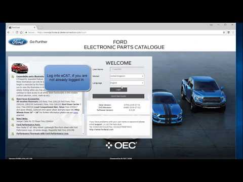 Evolution's Ford eCAT Interface