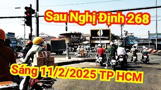 Morning of February 11, 2025, Ho Chi Minh City After Decree 168