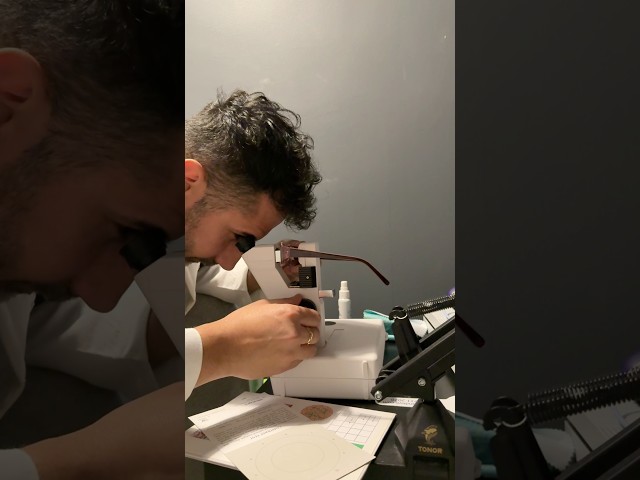 ASMR: Checking Spectacle Powers #short #asmrshorts