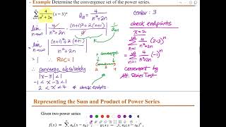 8.2.1 Power Series and Analytic Functions PART 1