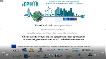 2021 H2020 Zephyr ESR 5: Optimization of roof- and ground-mounted HAWTs in the built-environment