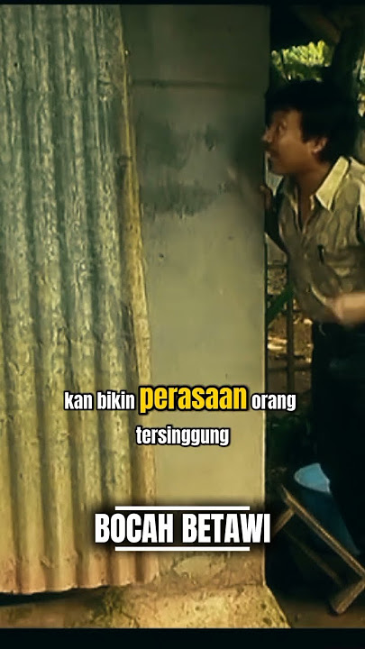 Mas Karyo Emosi Sama Bang Mandra II Si Doel Anak Sekolahan