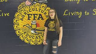 2018 FFA Ag Spirit Week Promo