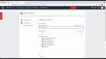 Deploying a Network Device Using SNMP Polling | FortiMonitor