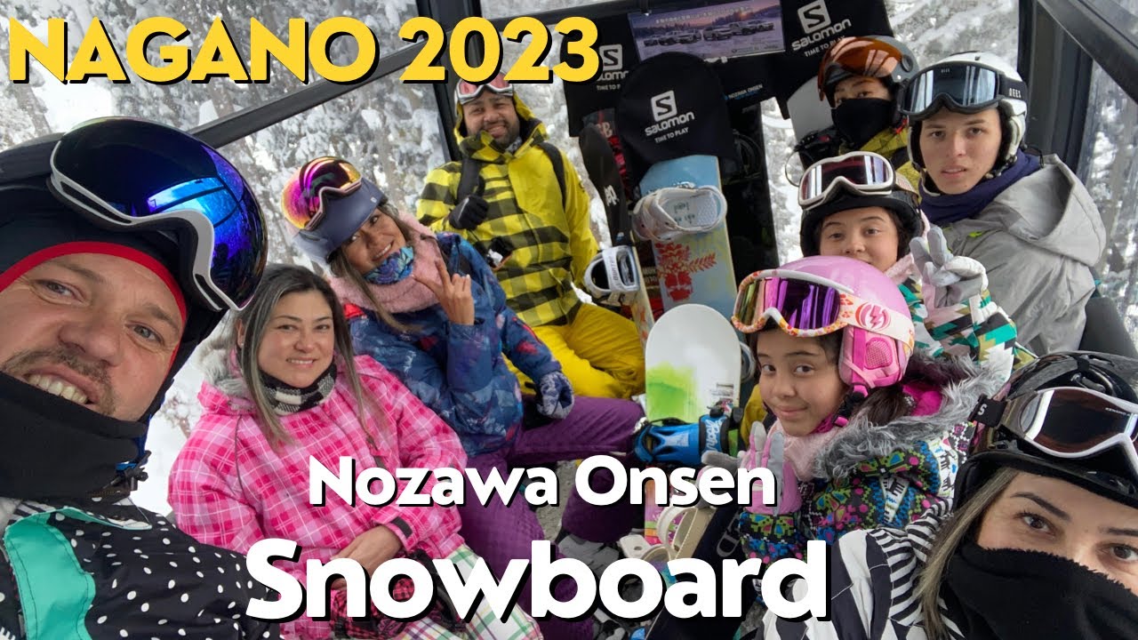 Nozawa Onsen Nagano JP Snowboard / January 3, 2023 YouTube
