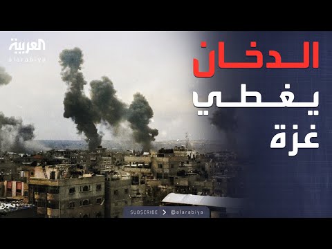 قصف عنيف على غزة في ذكرى 7 أكتوبر