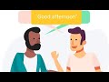 &quot;Good afternoon&quot; short conversation (&quot;Добрый день&quot;  короткое общение)