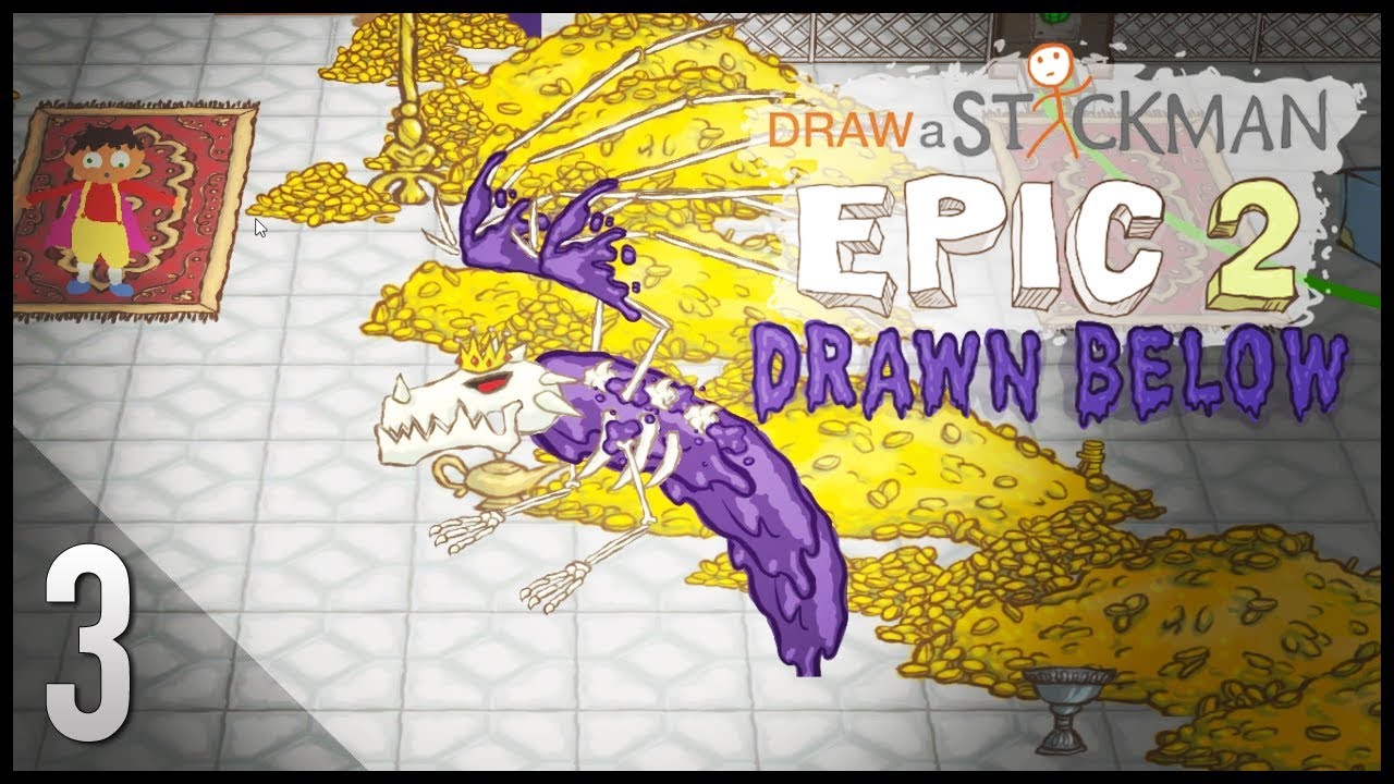 Draw a Stickman: EPIC 2 - Drawn Below