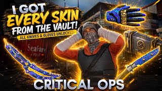 VAULT COLLECTION OPENING! | CRITICAL OPS