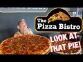 Pizza bistro texan challenge  solo pizza  massive  mom vs food