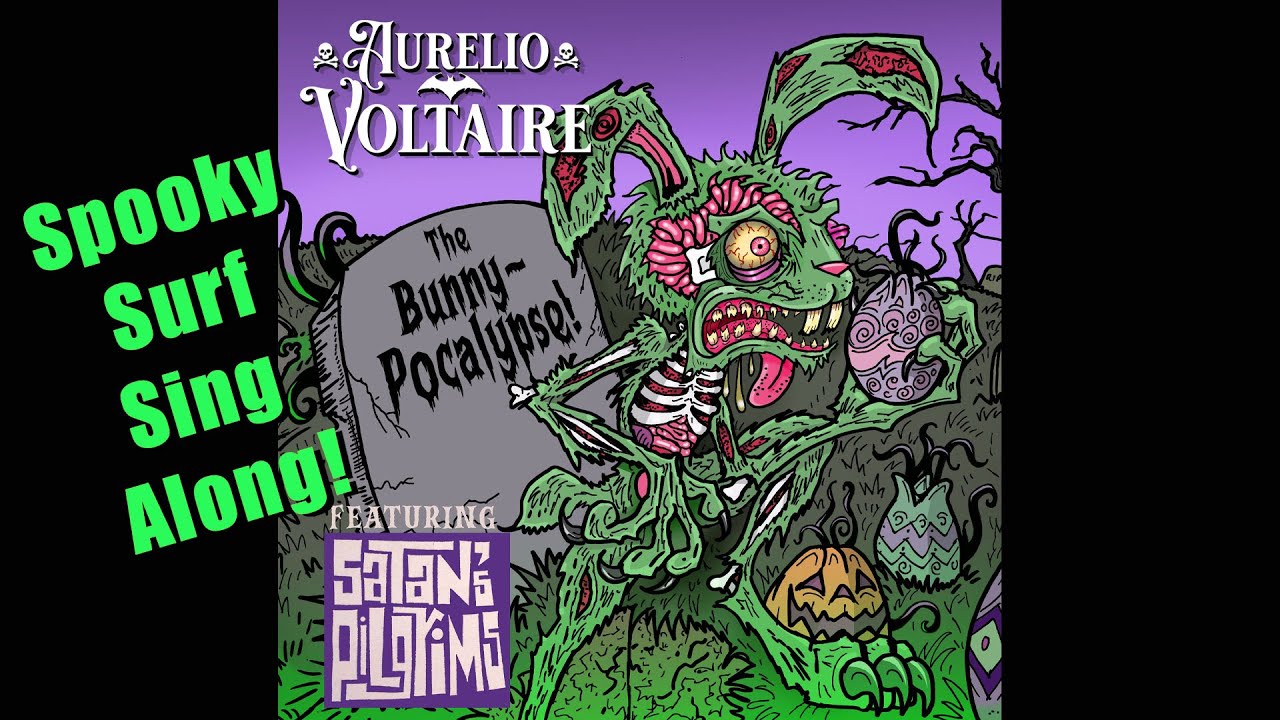 The Bunnypocalypse by Aurelio Voltaire featuring Satan's Pilgrims WITH LYRICS! The Bunnypocalypse by Aurelio Voltaire featuring Satan's Pilgrims WITH LYRICS!