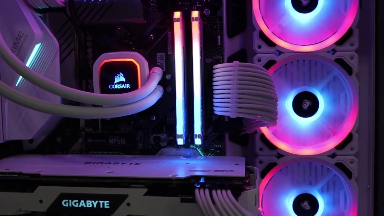 CC Custom gaming computer build - YouTube