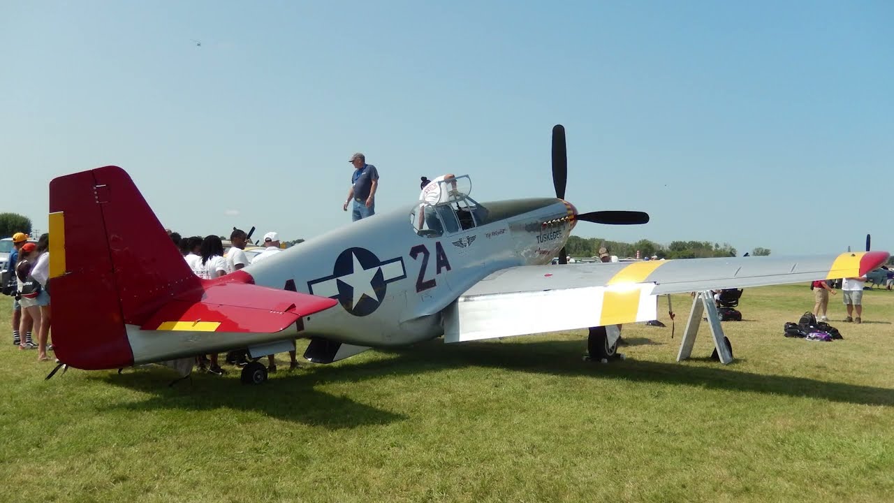 AirVenture 2024 - Touring the Warbirds Area and its Aircraft - Mid Day Friday July 26