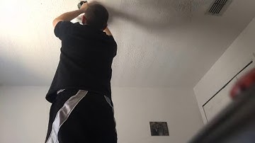 Ceiling Fan installation time lapse