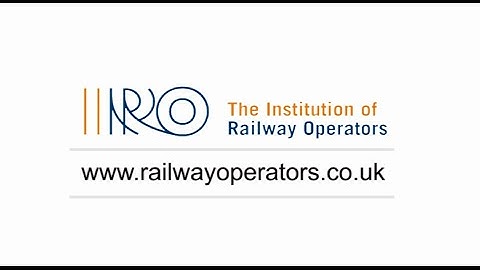 Introduction to the Institution of Railway Operators