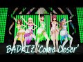 【Motion DL】神風型でBADKIZ 'Come Closer'モーション配布【4K】【MMD】【カメラ配布/Camera DL】【艦これ】