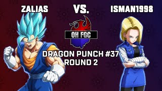 Zalias vs. Isman1998 - DPO #37 | Dragon Ball FighterZ Round 2