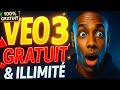 VEO3 Gratuit &amp; Illimité : Comment AVOIR  VEO 3 Gratuitement en illimite  (Tutoriel Complet)