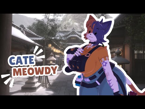 ASMR Cate Meowdy Fortnite Massage Rambling 