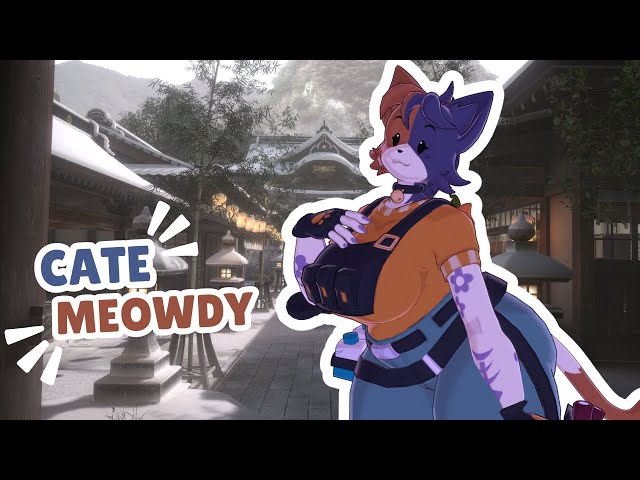 ASMR Cate Meowdy Fortnite Massage & Rambling