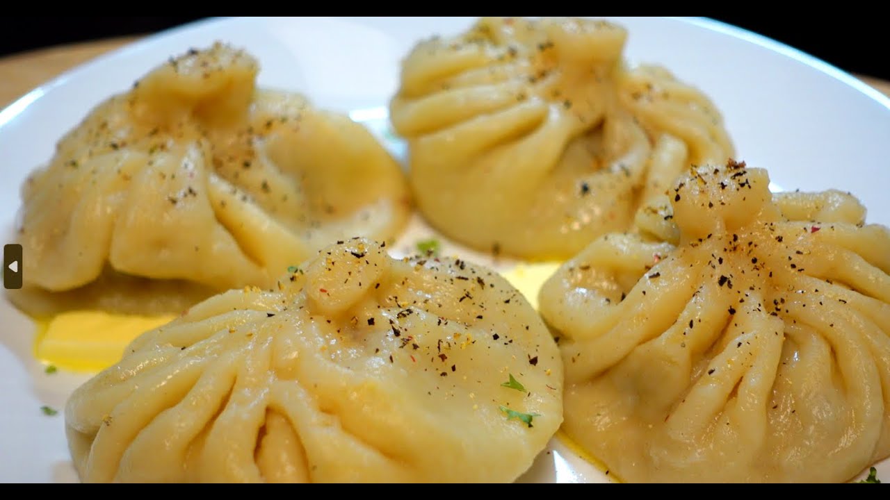 Kennst du Teigtaschen😋Teigtaschen Rezept khinkali