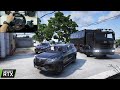 Protecting mafia convoy dealing drug in gta 5  toyota fortuner convoy gameplay