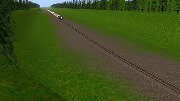 Trainz runby: NS V18 at Collier