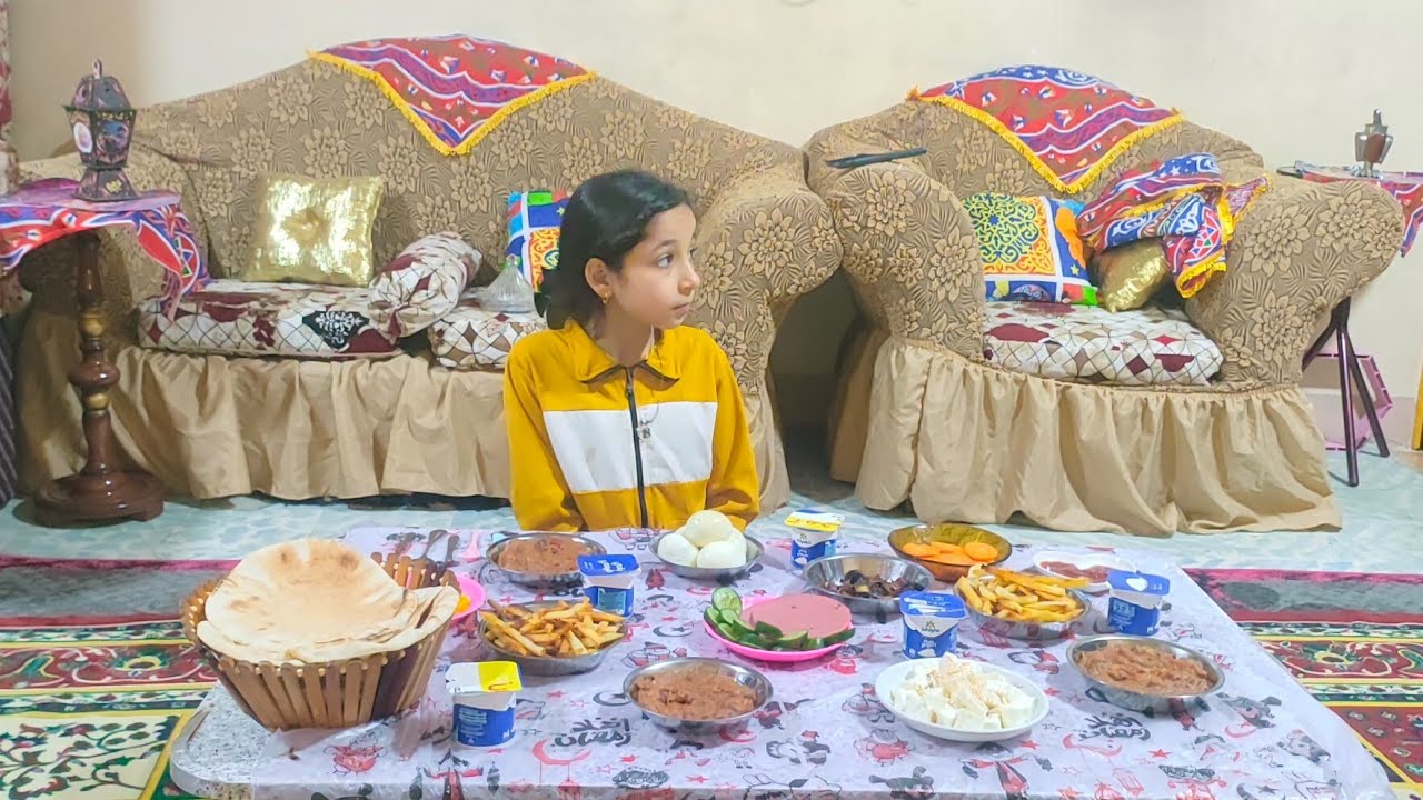 روتين طبيعي وجوله في شقتي 🤩وسحور 😋أول ليله من أيام رمضان 🌙2024