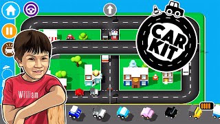 Car Kit - Fun Car Driving & Road Building Game - iPad iPhone gameplay screenshot 4