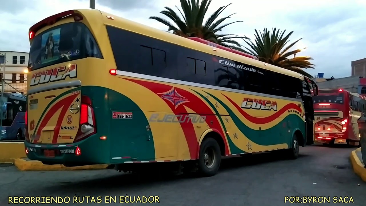 DESDE EL TERMINAL TERRESTRE DE RIOBAMBA