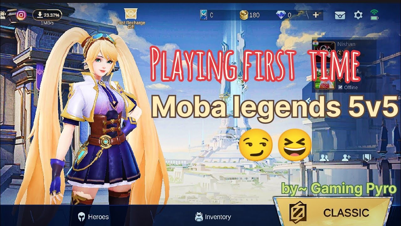 Free fire player playing | moba legends| 👏😏