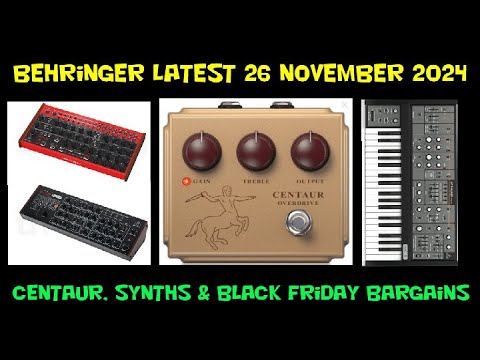 【新品未開封】Behringer CENTAUR Behringer updated Centaur Overdrive : r/guitarpedals