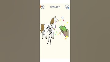 Draw puzzle 2 Level 387 #shorts