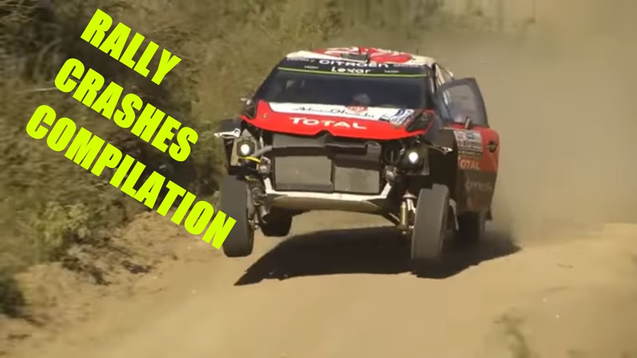 Rally Crashes Extreme Compilation - YouTube