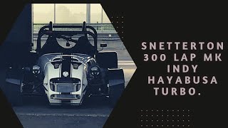 MK INDY RR HAYABUSA TURBO 1 Lap of snetterton 300, 02:06 heavy traffic running low boost at 330bhp. screenshot 3