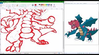 RR🗺️ Shiny Druddigon [Speedpaint]