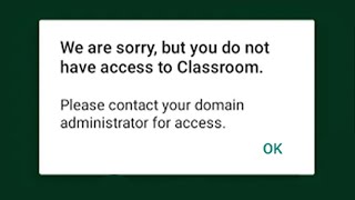 Banned From Google Classroom...
