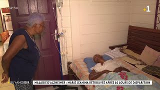 Maladie d'alzheimer: Marie Jeanina retrouvée après 10 jours de disparition