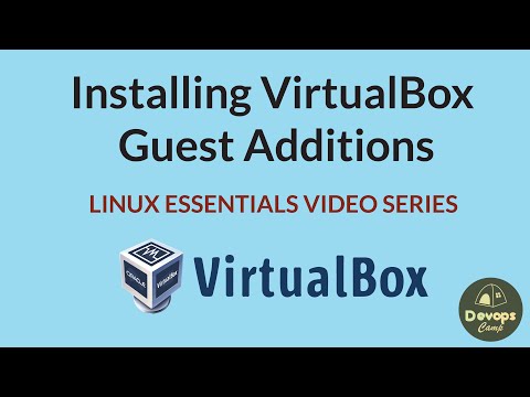 Installing VirtualBox Guest Additions