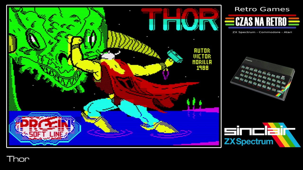 Thor (1988) - ZX Spectrum - YouTube