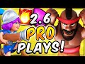 UNBREAKABLE DEFENSE! PRO PLAYS w/ 2.6 HOG RIDER CYCLE! — Clash Royale