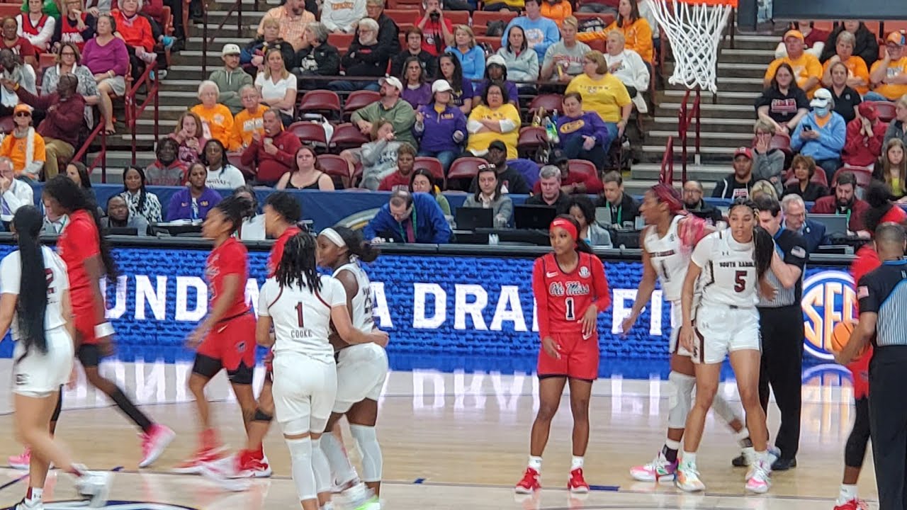 South Carolina Women's Basketball vs Ole Miss Game Clip + SEC