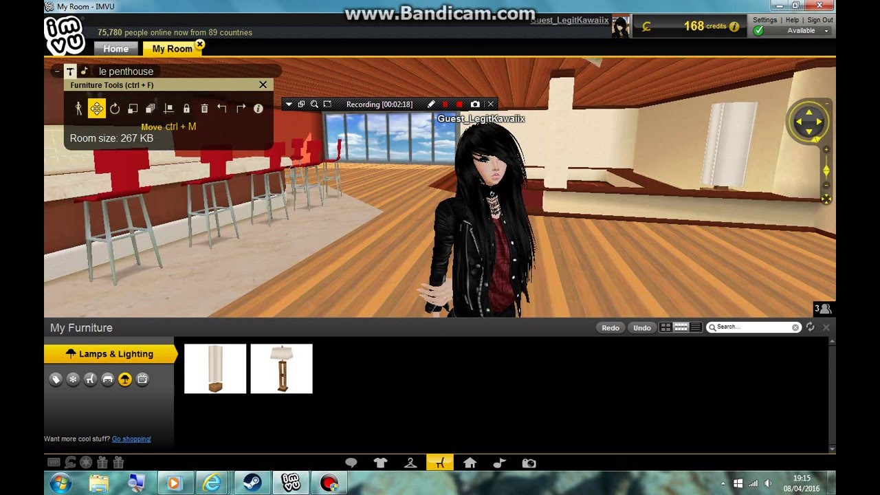 IMVU Room decorating part 2KawaiiCX YouTube