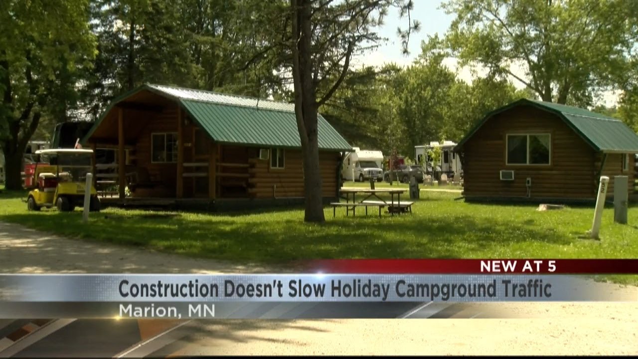 Construction doesn't slow campground traffic at KOA Rochester-Marion