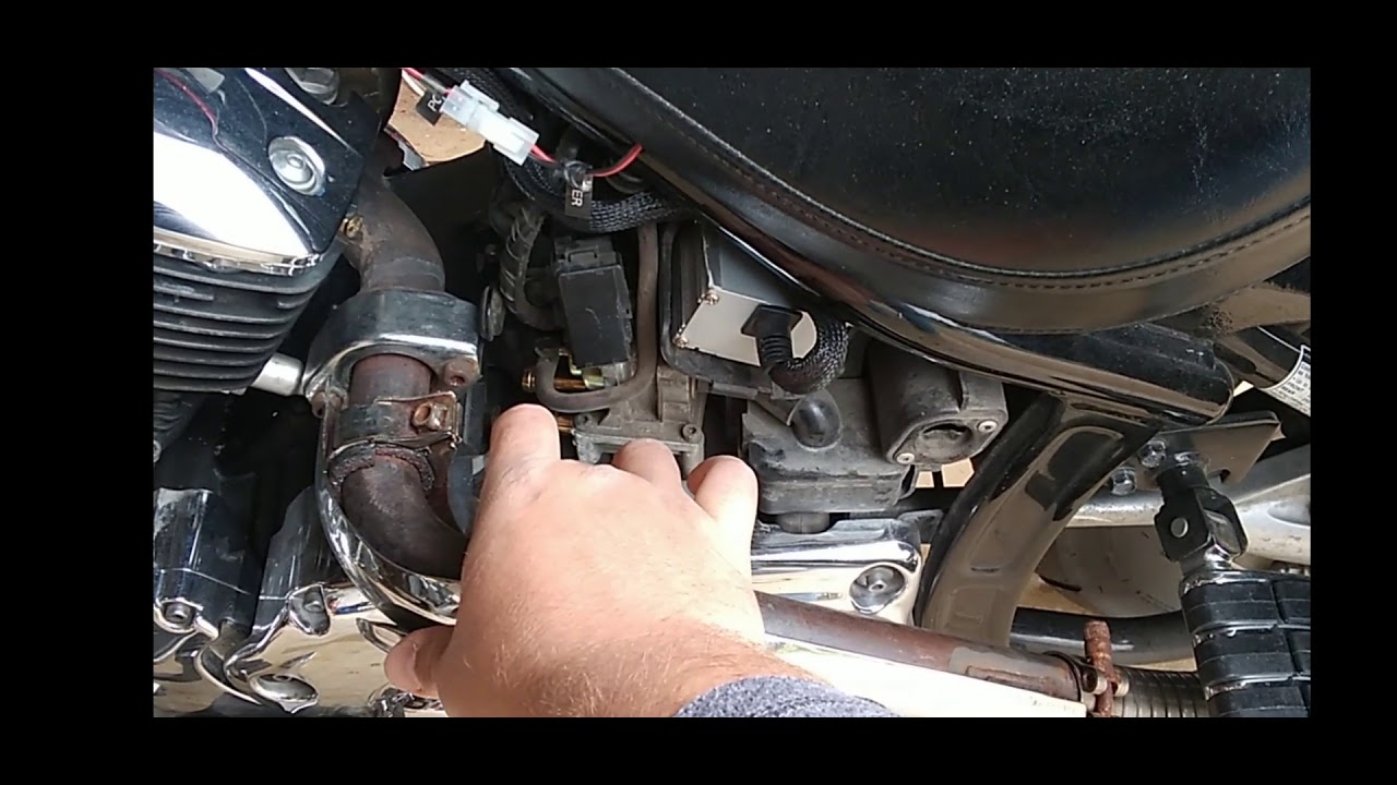 2005 Vstar 1100 dual YouTube