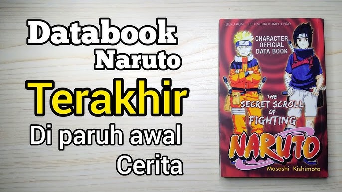 Naruto Character Official Data Book Hiden Jin no Sho Masashi