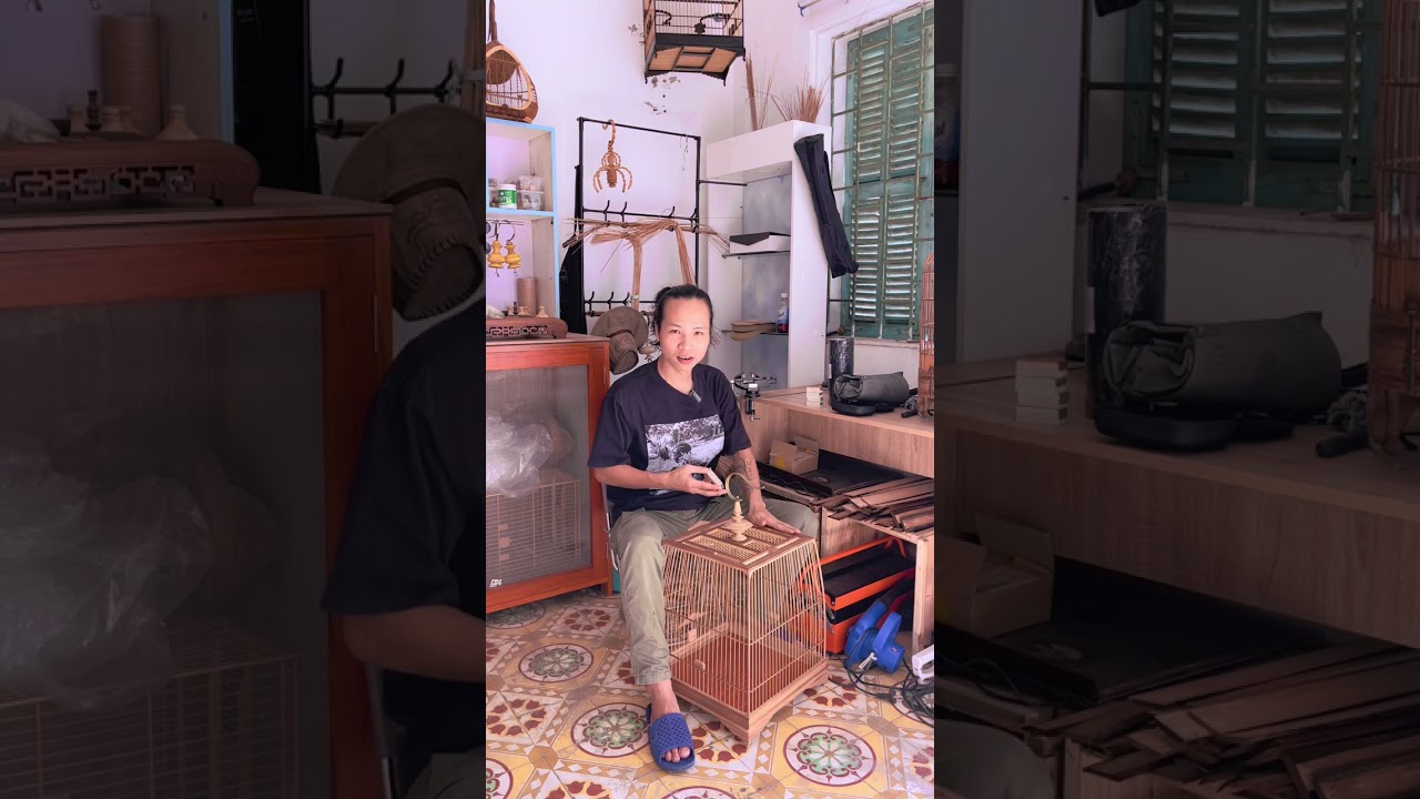 Video chia sẻ về cách spa( đánh bóng, mịn) cho lồng chim chào mào mẫu lồng trơn