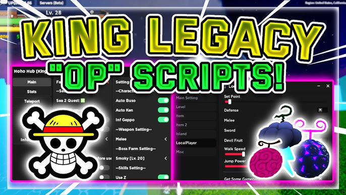 UPDATE 4.66🥕] King Legacy Script / Hack GUI