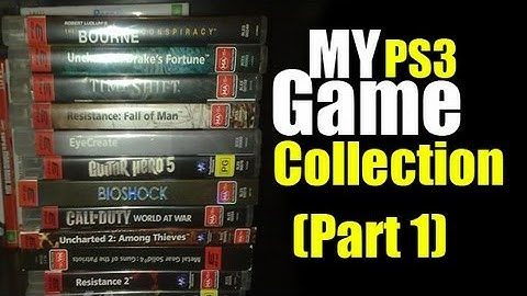 My PS3 games Collection (Part 1)