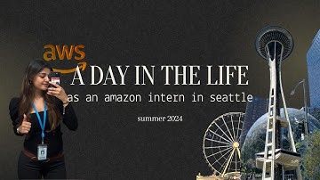 day in the life as a software engineering intern @ amazon | seattle | amazon future engineer